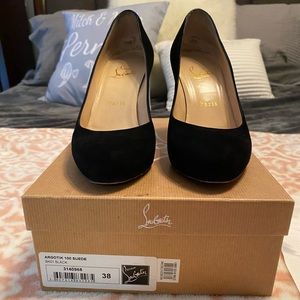 Christian Louboutin Suede Heels